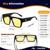 Gafas de Sol Polarizadas Oversize UV400 Kimorn para Hombres y