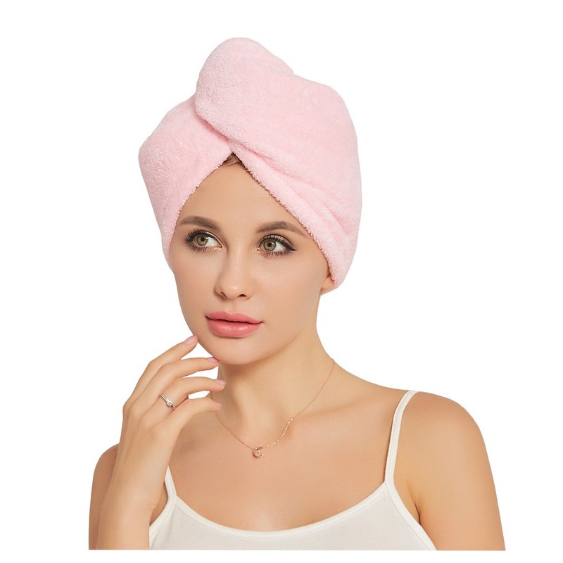 HOPESHINEヘアタオル ヘアキャップ タオルキャップ ヘアドライタオル ドライキャップ 、髪を乾かすタオル、 超吸水 速乾 シャワーキャップ バスタオル