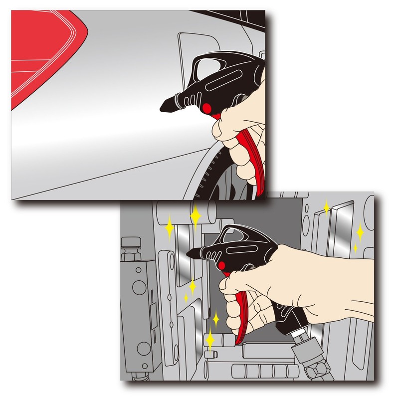 VESSEL AD-2 0R Air Duster Rubber Nozzle