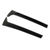 1Pair Rear Window Side Spoilers Gloss Black Air Resistance Reduction
