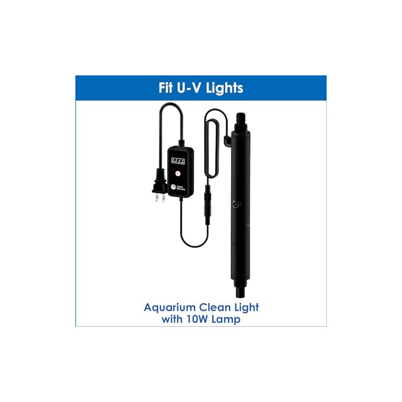 AquaMiracle 10W Replacement Lamp for Aquarium Filter Pumps & Aquarium