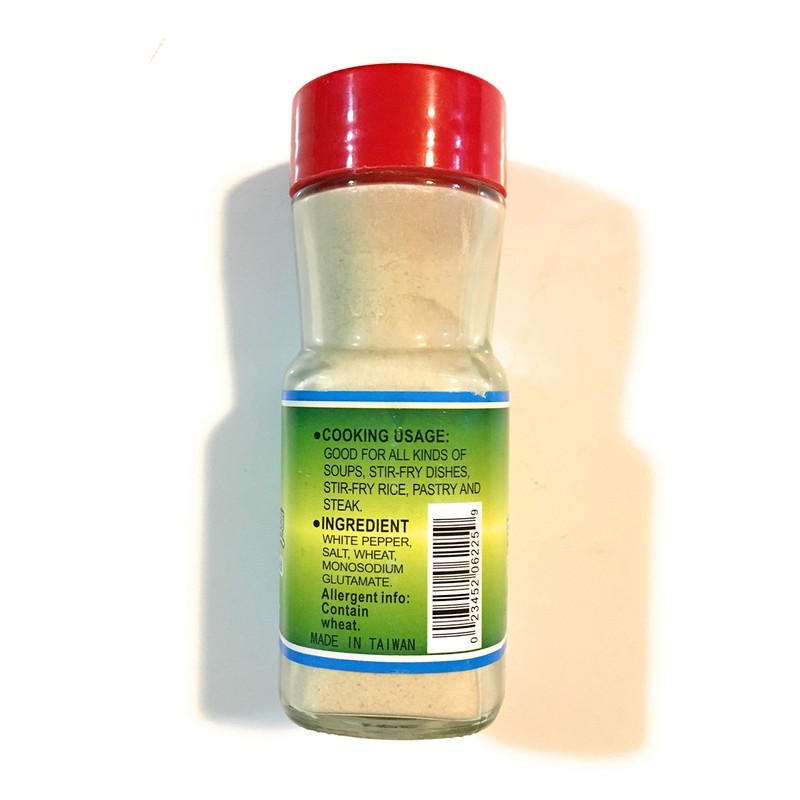 Oriental Mascot White Pepper Salt 2.3 Oz(2 Pack)白胡椒鹽