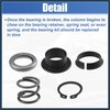INFINAUTO Steering Column Upper Bearing Kit F4DZ-3517-A for Ford F-350