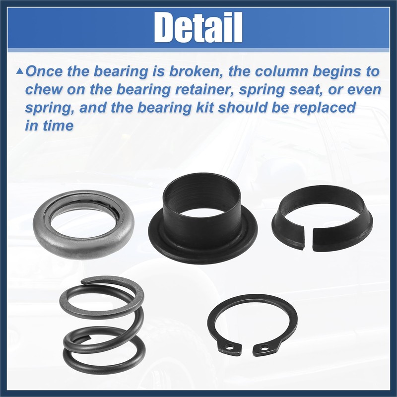 INFINAUTO Steering Column Upper Bearing Kit F4DZ-3517-A for Ford F-350