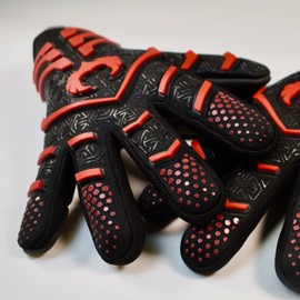 Renegade GK Apex Strapless Professional Soccer Goalie Gloves (Sizes 6-12, Level 5.5) 4+5MM EXT Contact Grip | Evo Negative Cut Goalkeeper Gloves for Elite Play (Phoenix 2.0 (Non-Fingersave), 11)