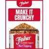 Fisher Mixed Nuts Ice Cream Topping, 5 oz, Peanuts, Almonds,