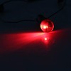sourcing map 2Pcs Red Indicator Light with Buzzer AC/DC 24V,
