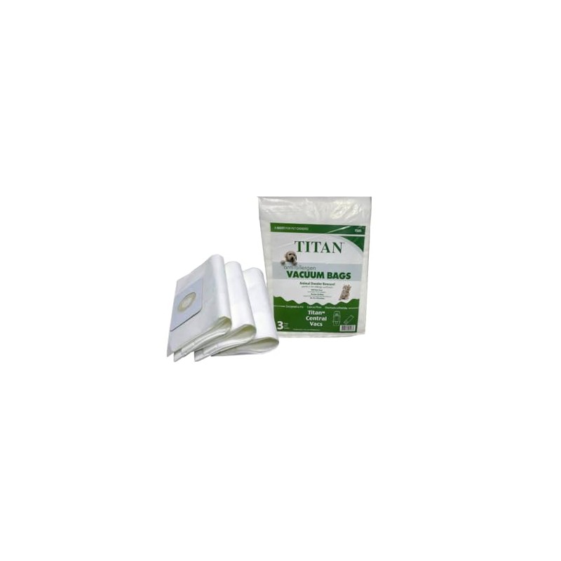 Titan TCS5702, TCS6602 Central Vacuum Cleaner Paper Bags 3PK #