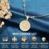 Jewlpire 14K Gold Initial Necklace for Women Girls, Teen Girl