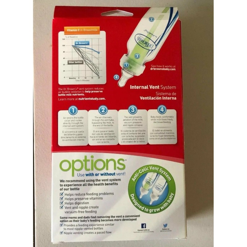 Dr. Brown's Natural Flow 8oz 2 pk Spec. Edition Baby