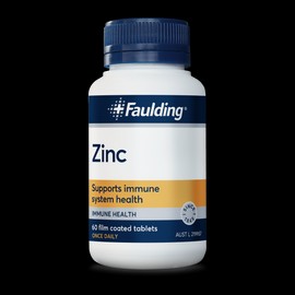 Faulding Remedies Zinc Support 60 Tablets