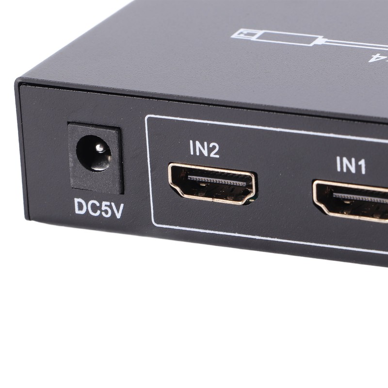 HD Multimedia Interface Splitter 2 in 4 Out 4K HD