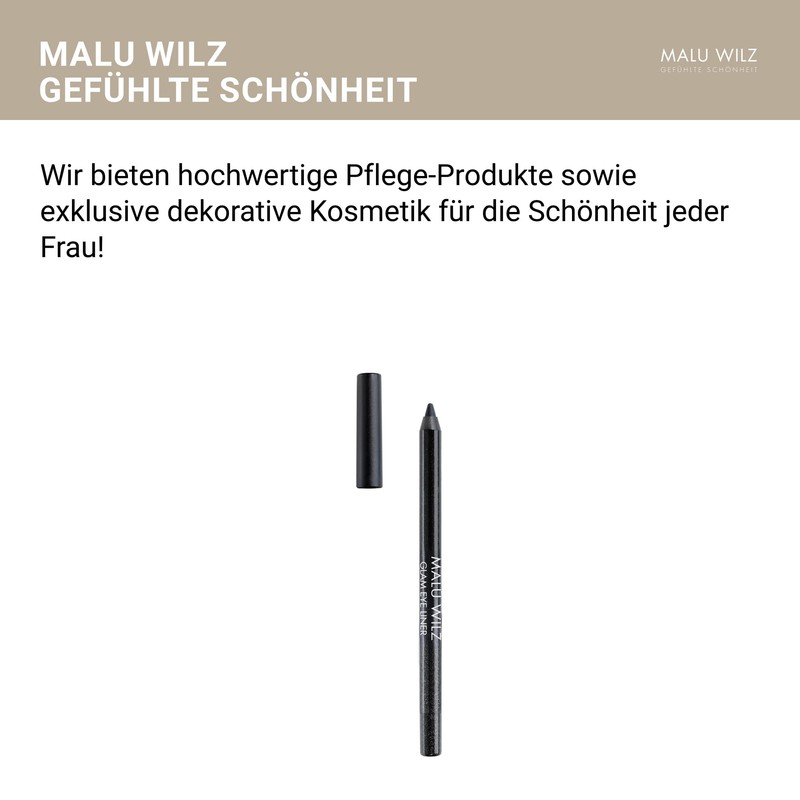 Malu Wilz Glam Eye Liner Smudge-proof Eye Contour Pen with