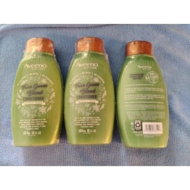 Aveeno New Aveeno Fresh Greens Blend Refresh & Thicken Conditioner 18 fl oz ~ Lot of 3