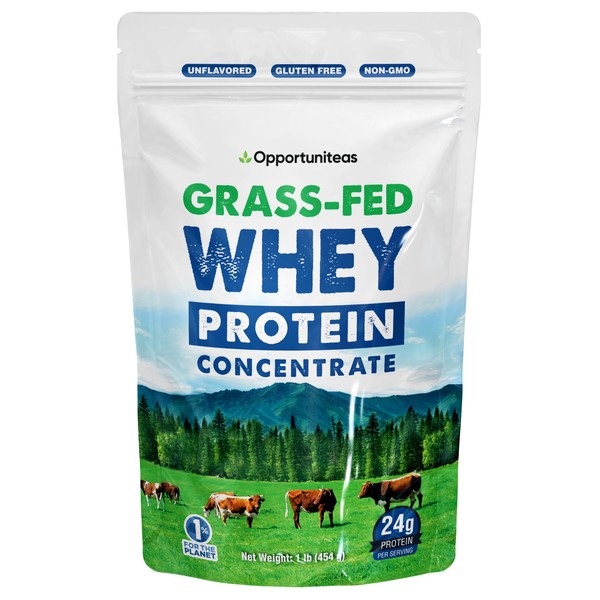 Opportuniteas Opportuniteas Grass Fed Whey Protein Powder Concentrate - 1