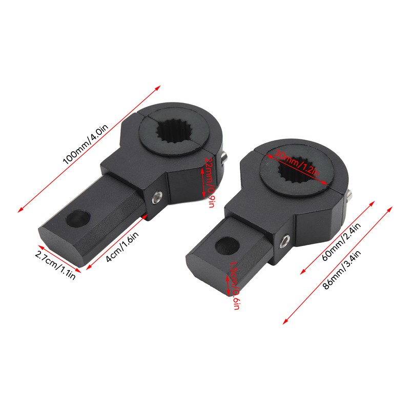 Light Bar Mount Kit 30mm 360 Degrees Rotating Light Bar