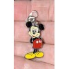 Silver Bashful Mickey Mouse Charm Zipper Pull & Keychain Add