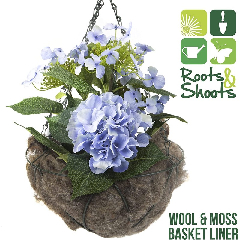 VFM - Flower Basket Liner 150G Wool and Moss Natural