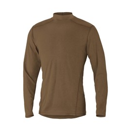 DRIFIRE Military FR Prime Base Layer, Berry & TAA Compliant, Flame Resistant T-Shirt, Small, Coyote Brown