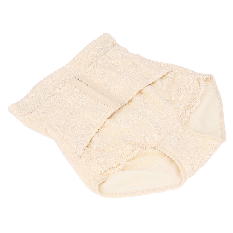 Postpartum Underwear Middle Waist 2 Layers Hook and Eye Breathable
