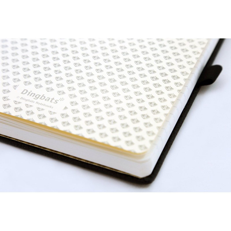Dingbats Wildlife A5 Hardcover Notebook - PU Leather