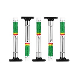 LICQIC Tyre Tread Depth Gauge UK, Color Coded Car Tire Tread Depth Gauge, 32nds, 5 Pcs