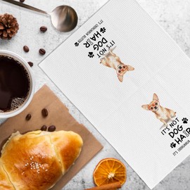 KFXHANGD Chihuahua Gifts Kitchen Towels, Chihuahua Gifts for Women Men, Funny Chihuahua Hand Towels, Chihuahua Hand Dish Towels for Bathroom Kitchen, Chihuahua Gifts for Chihuahua Lovers, 16x24 Inch