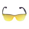 amoloma Frameless Rimless Sunglasses Wayfarer style gold mirrored
