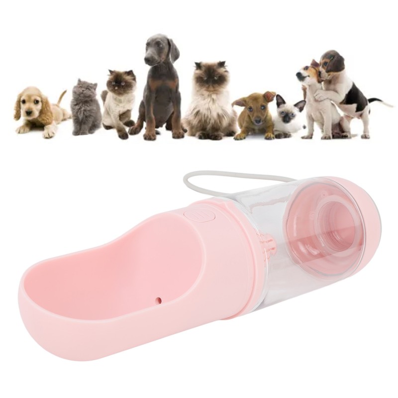 Dog Water Bottle Stylish Lightweight One Piece Design Leakage Proof