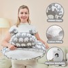 lasoftan Nursing Pillow for Breastfeeding, Breast Feeding Pillow for Mom