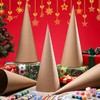 Paper Mache Cones Bulk Set Large Quantity- 13.75 x 5