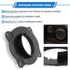 VekAuto 2 Pcs Speaker Spacer Ring Tweeter Speaker Spacer Adapter