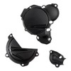 POLISPORT 91375 – Engine Covers Protection Kit KTM, HUSQVARNA Black