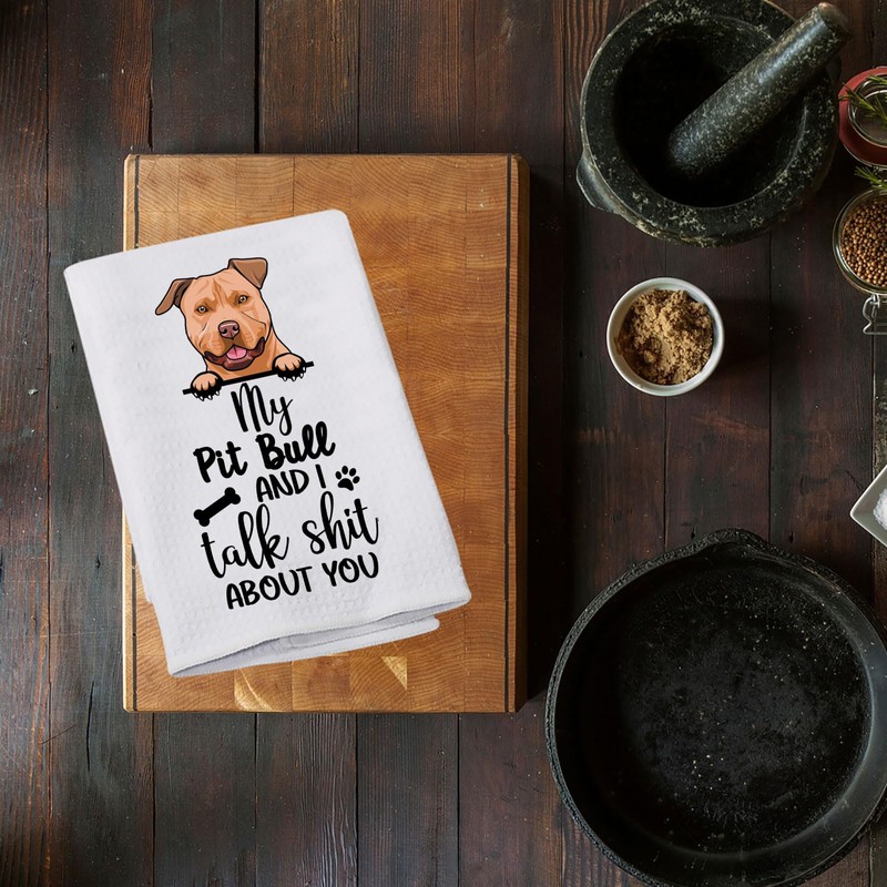 LEVLO Pit Bull Lovers Gift My Pit Bull and I
