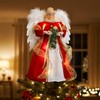 Christmas Angel Tree Topper with LED Light | 12” Christmas