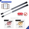 Hurotoms 13" 30Lbs/133N Replacement Gas Struts for Snugtop ARE ATC