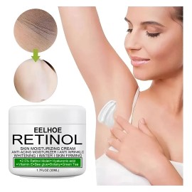 Crema Retinol Aclarante Zonas Intimas Axilas Bikini Rodillas Todo Tipo Piel Noche