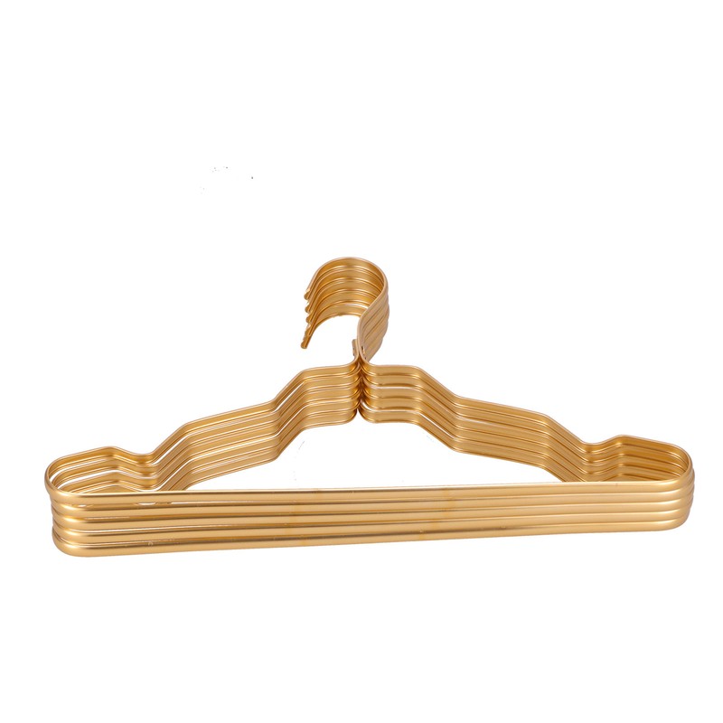 10Pcs Clothes Hanger WearResistant Enlarged Thickened SpaceAluminum NonSlip Clothes Hanger