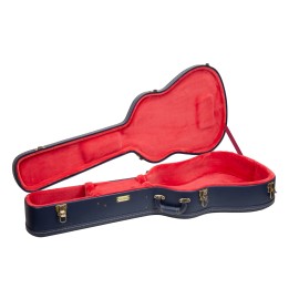 Crossrock Wood For Dreadnought Acoustic Guitars,Mink Imitation FleeceOcean Blue - Blue