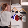 WEKIWGOT Hat Organiser Hanger, Practical Cap Holder for Baseball Caps,