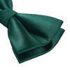 HISDERN Bow Tie Men's Already Tied Adjustable Bow Plain Paisley
