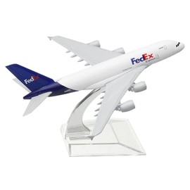 ZPSOSPZ Model Airplane A380 Model Plane 1/400 16cm Diecast Planes Alloy Metal Airbus Aircraft Toy for Collection Display with Stand Gifts for Children Aviation Enthusiast Table Decoration