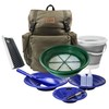 ASR Outdoor Gold Panning Backpack Kit Collapsible Bucket Prospecting Tools