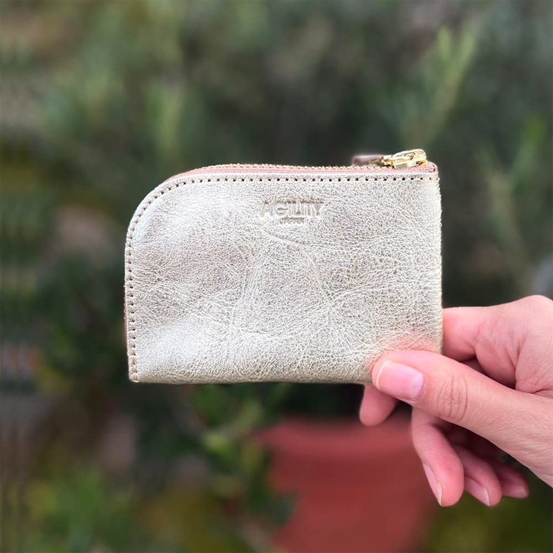 Agility affa "Ciel" Compact Coin Purse, Coin Purse, Mini Wallet,
