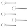 Leliafleury 5Pcs Quick Release Pins 6mm x 60mm Carbon Steel