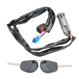 AUROLYNNE Steering Wheel Lock with 2 Keys for Berlingo First 2000-2008 Partner (5_, G_) 2000-2008 4162AN