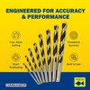 Fisch Brad Point Drill Bit Set – for Wood, MDF