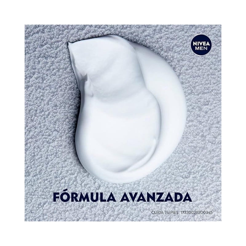 Espuma para afeitar NIVEA MEN Silver Protect antibacterial con iones