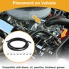 X AUTOHAUX 3/16" Fuel Line Kit 9.84ft Vacuum Hose Automotive