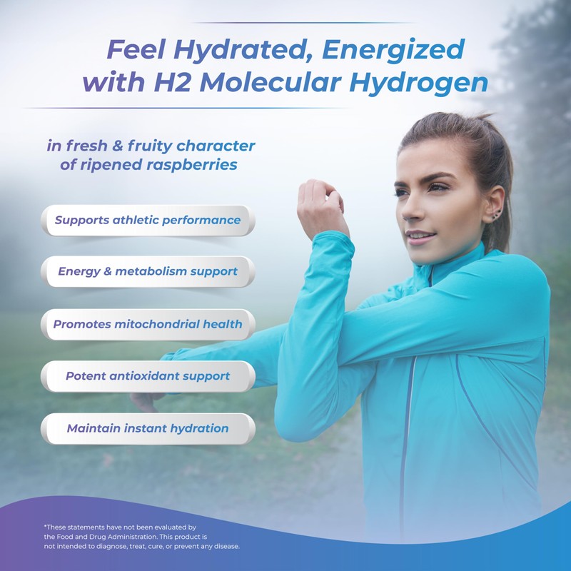 WELLNESS EXTRACT H2 Molecular Hydrogen Water Tablets with effervescent Technology